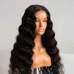 200% Density Deep Wave Wig